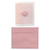 Lab Clip Card Mizuhiki Works Message Card Pink MWMC02-S1