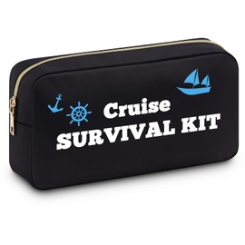 Cruise Gifts for Women Cruise Makeup Bag Birthday Gifts for Her Cruise Gifts for Women Cruise Lover Gift for Women Travel Cosmetic Bag Cruise Lovers Gifts Summer Beach Travel Pouch