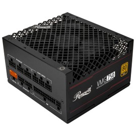Rosewill VMG 750W 80+ Gold, ATX 3.0 & 3.1 Compatible, Full Modular Low-Noise Power Supply, PCIe 5.1 12V-2x6 Connector, 100% Japanese Electrolytic Capacitor, 120mm FDB Silent Fan - 5 Year Warranty