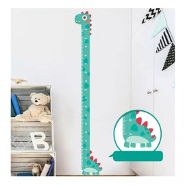 Deluxe Vinilo Adherible Regla Medir Estatura Niños Decora Unicornio