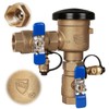 【UPC® Certified】1" Brass Pressure Vacuum Breaker, Max 400PSI Sprinkler Backflow