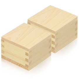 Morikuru SG Wonder zone MN08-03 Cypress with Lid, Made in Japan, Tono Hinoki, Made in Japan, Artisan Processing, 1 Piece, Masu, Hinoki Cypress