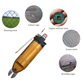 Pneumatic Air Crimping Pliers 2.0mm Iron Wire Shear Clamp Air Nipper HS20-S5 B 14 Gauge Air Shear Cutter Tools GTRH