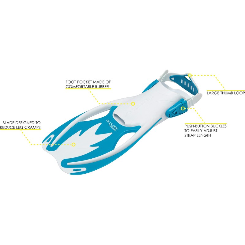 Cressi Rocks (white/light blue) [S/M]