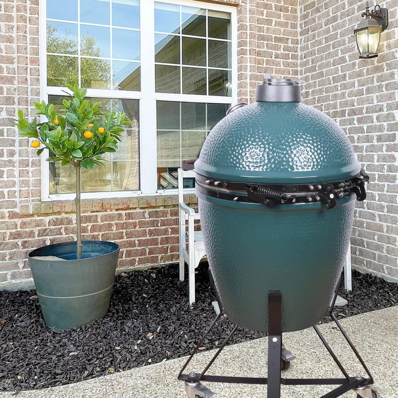 Heavy-Duty Hinge Assembly Replacement for Large Green Egg - Durable