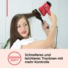 Revlon Haartrockner mit Luftstromregelung || kompakter Trockner mit eingebauter Frisierdüse
