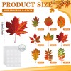 Zonon 90 Pcs Fall Maple Leaves Cutouts Classroom Bulletin Board