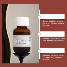 pistro pistro Cyperus Rotundus Oil for Hair Removal, Natural Cyperus Oil with Dropper, Reduces Body Hair Growth, Soothes Skin, Pure and Organic (2 pcs)