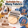 14 / 28-Hook Mini Darning Loom Kit for Clothing Repair