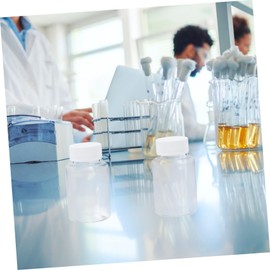 FELTECHELECTR 6pcs Oil Sample Bottle Sealing Reagent Bottle Sample Vial for Lab Sealed Bottle With Cover