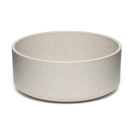 Loving Pets - Dolce Bamboo - Dog Food Water Dish (Medium, Oat-Beige)