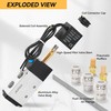 AIRIX 4V210-08 Pneumatic Solenoid Valve AC110V, 2 Position 5 Way,