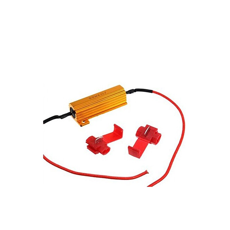 E Support™ 4 X Load Resistor 50w 6ohm Fix Bulb