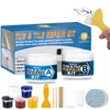 Porcelain Repair Kit, Fiberglass Tub and Tile Repair Kit Quick