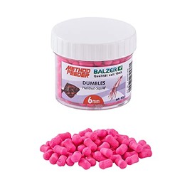 Balzer Method Feeder Dumbbells 6 mm Pink Halibut Squid 60 g