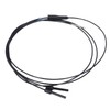 2PCS Fiber Optic Sensor 0‑46mm Detection Distance Tube Reflective Optical