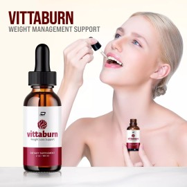Vittaburn (5 Pack) Vittaburn Drops Healthy Formula – Vitta burn Drops All Natural Healthy