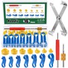 Keadic 17 Pcs Quick Disconnect Tools Kit Contains 2 in