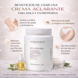 Aclaraxil Crema Aclarante Axila Entrepierna 1kilo Neutra