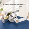 Keyed Door Handle Lock for Bedroom and Living Room Doors