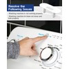 2Pcs WH01X24381 4502680 Washer Lid Lock Bezel Fit for GE/Hotpoint