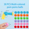 Cat Toy Gun Launcher, Cat Ball Launcher and 30 Pcs