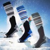 [RIOROO] スキー 靴下メリノウール スノーボードソックス 厚手 スキーソックス 保温性 吸湿性 柔らかい 肌に優しい