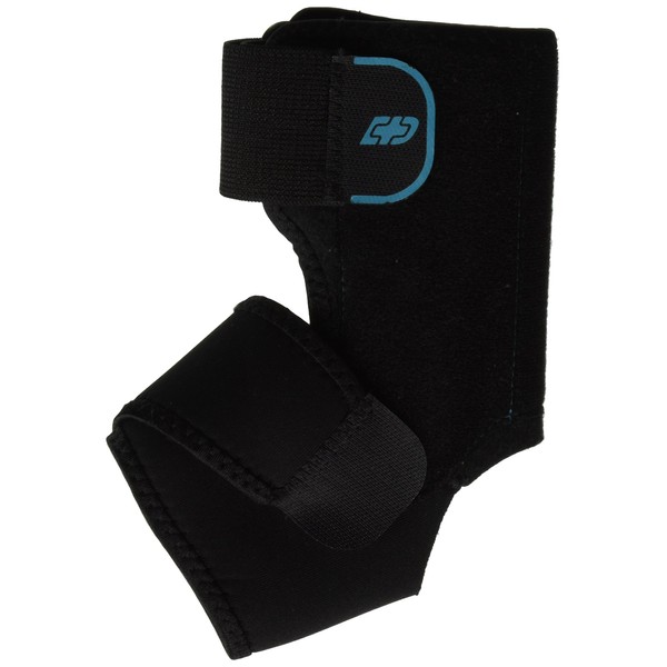 DonJoy Advantage DA161AB01-BLK-L, XL Stabilizing Ankle Brace, Lightweight Low Profile, Dual Compression Straps for Strains, Sprains, Arthritis, Adjustable to fit Large to XL, 9.5" to 11.5"