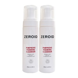 Zeroid Pimple Probe Foaming Cleanser 200ml 2 Pieces / Circle / 제로이드 핌프로브 포밍 클렌저 200ml 2개  써클