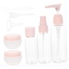 BIUDECO 1set Travel Cosmetic Bottle Set Lotion Containers for Liquids