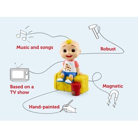 tonies Cocomelon Audio Character - Cocomelon Toys, Outdoor Adventures with JJ Audiobooks for Children