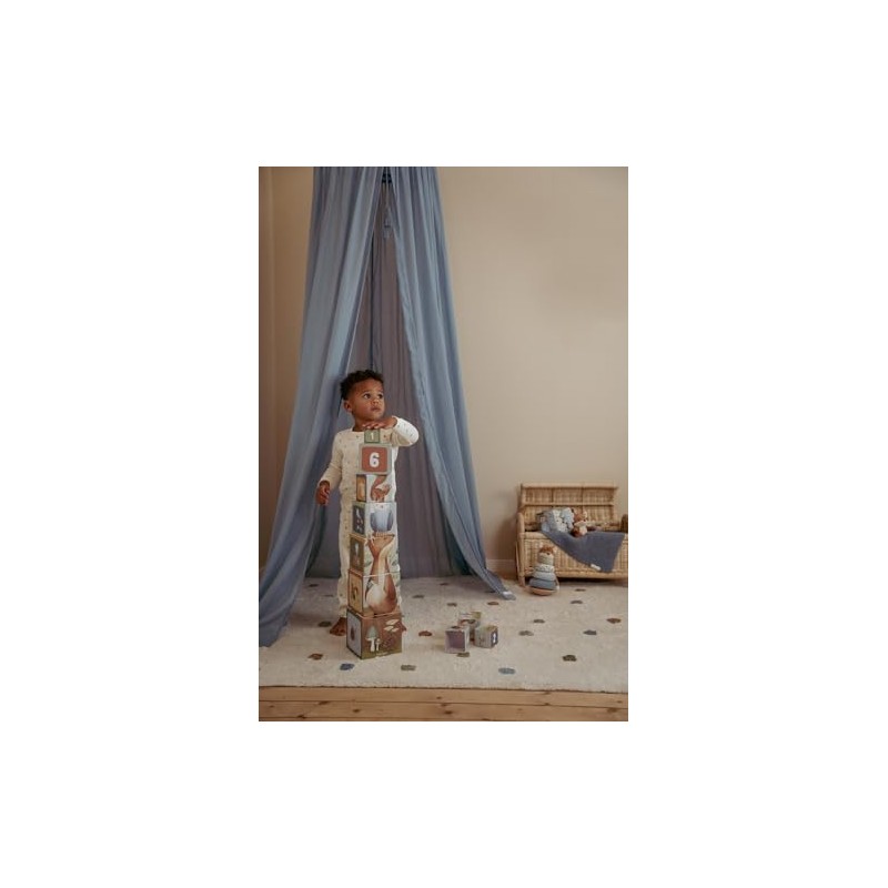 Little Dutch CA30144035 Bed Canopy - Pure Denim Blue (250
