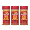 Famous Dave's Rib Rub Seasoning 3 Pack 16.5 Ounce Award Winning BBQ Spice
