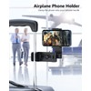 MiiKARE Airplane Travel Essentials Phone Holder, Universal Handsfree Phone Mount