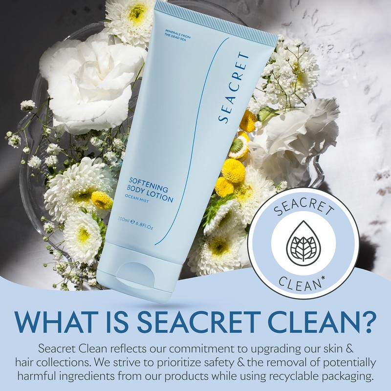 SEACRET Minerals Body Lotion Ocean Mist, Scented Daily Body Moisturizer