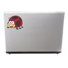 2 x 10cm Ladybird Ladybug Vinyl Sticker Bike Laptop Car