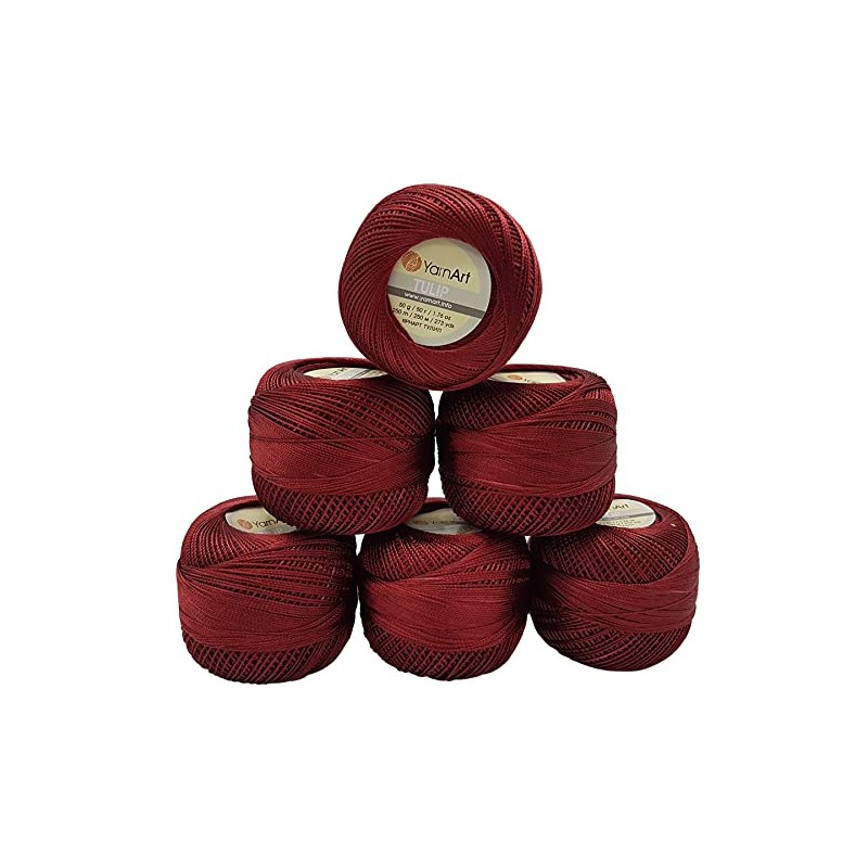 YarnArt Tulip 6 x 50 g Pack, Silk Yarn, Microfibre