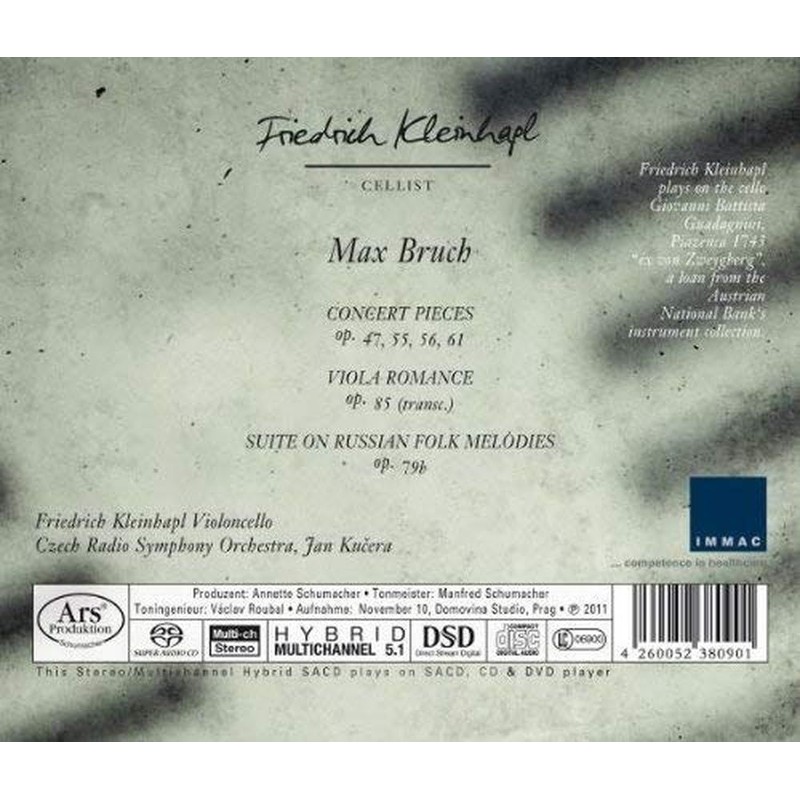 Bruch: Werke für Violoncello und Orchester