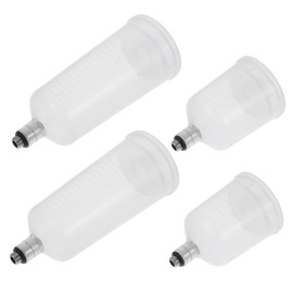BESPORTBLE Detachable Airbrush Paint Bottles 4pcs Airbrush Mixing Bottles Easy to Clean and Maintain