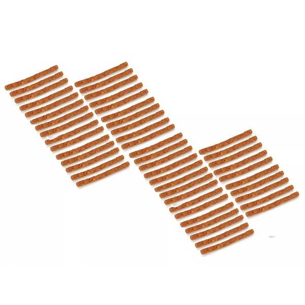 Bulk Packs 5 inch Peanut Butter Flavor Dog Rawhide Chew