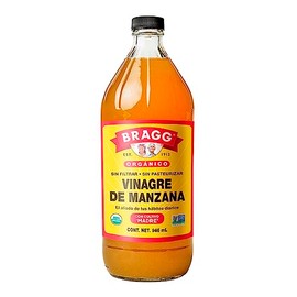 BRAGG Vinagre De Manzana Gourmet Orgánico Sin Filtrar Sin Pasteurizar Con La Madre 946 ml                                                             