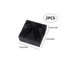 2 Pack Jewellery Gift Box 7.5x7.5x3.5cm Small Gift Boxes with