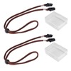 Badbowl No Fly Hat, Set of 2, Cord, Clip Type,