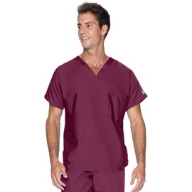 Landau Scrub Zone Unisex Relaxed Fit 1-Pocket V-Neck Scrub Top 71221