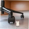 TEHAUX 10pcs Caster Socket Inserts for Chair Feet Wheel Sleeves