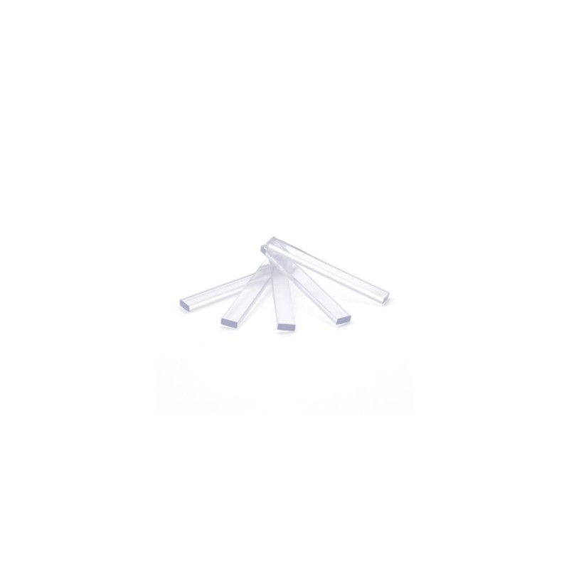 CRL Clear 1/8" x 1/4" x 2" Plastic Setting Blocks