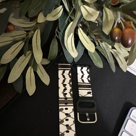 Palestinian themed silicone Watch band with buckle Accessories Durable size 38/40 - Color: Palestine flag