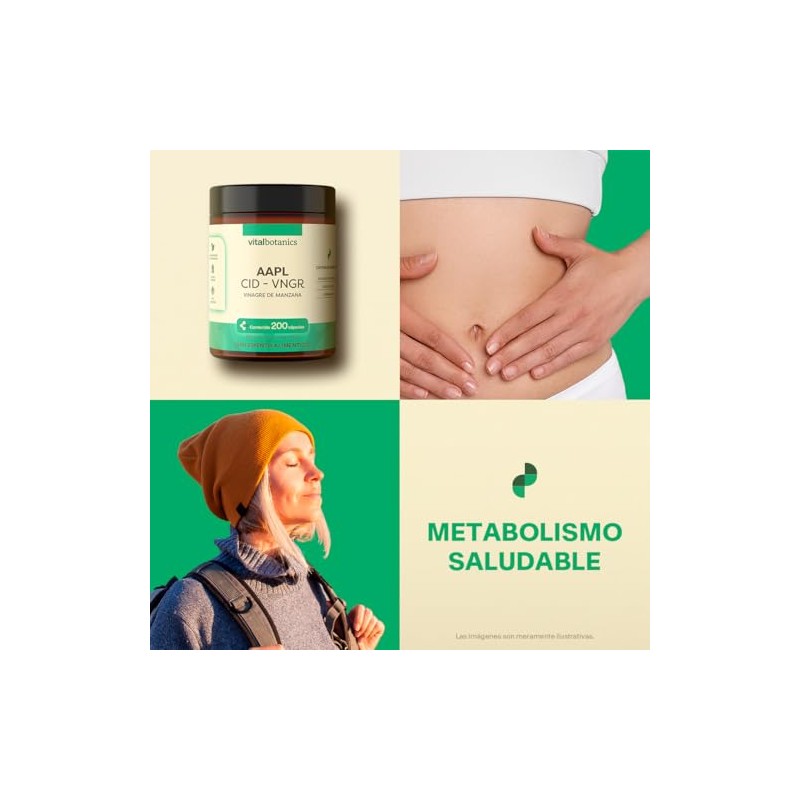 Vinagre de Cidra de Manzana con Ácido Fólico y Vitamina