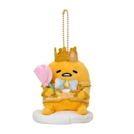 Sanrio 629677 Gudetama Mascot Holder (Everyone is the Protagonist! Exciting Design) Gudetama, Polyester, For Ages 6 and Up