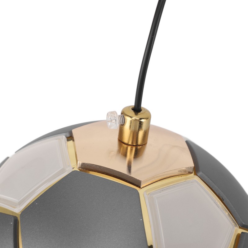 Soccer Pendant Light LED Creative Energy Saving Warm Light Hardwired